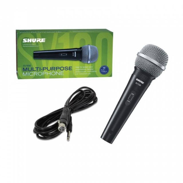 Micrófono Dinámico Shure SV100 | Trino