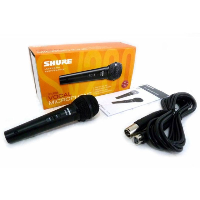 Micrófono Dinámico Shure SV200 | Trino